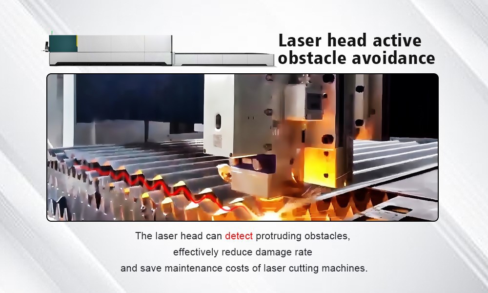 Intelligent anti-collision cutting head Intelligent anti-collision cutting head